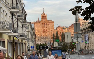 Arriving in Kyiv